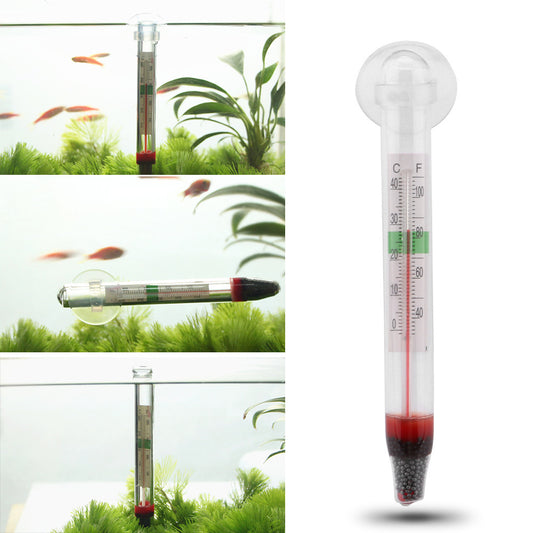 Thermomètre à graisse pour aquarium Thermomètre à eau pour poissons