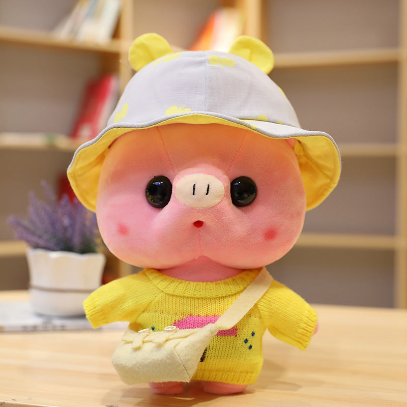 30cm Cartoon Dress Up Pig Cosplay Plush Toys Stuffed Cute Animals Doll Soft Pillow