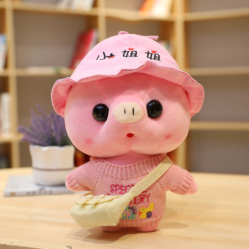 Jouets en peluche cochon Cosplay de dessin animé, 30cm, animaux mignons en peluche, poupée, oreiller doux