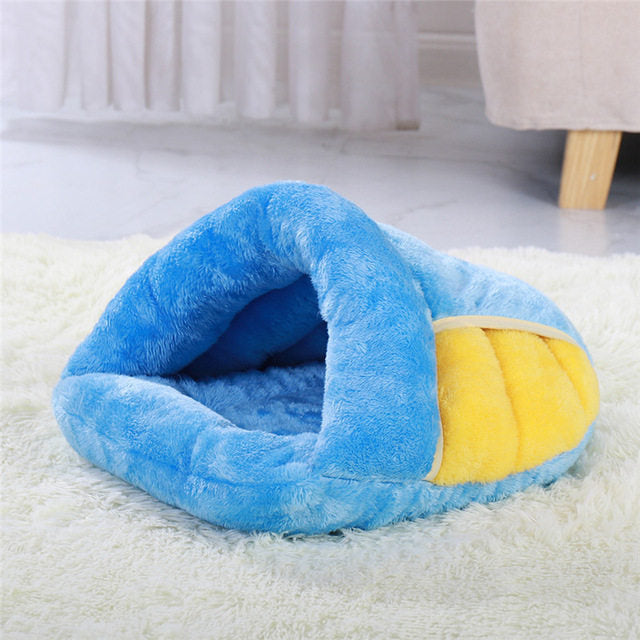 Soft and Warm Cat Bed Comfortable Indoor Pet House for Smal