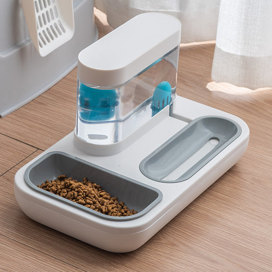 Bol pour animaux de compagnie, 4 styles, bol d'alimentation pour chien et chaton, fontaine à boire automatique, capacité de 1,5 l, produits d'alimentation pour chiots