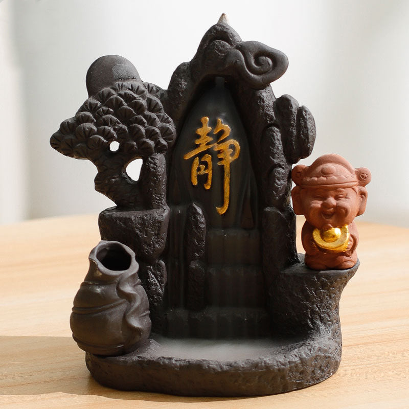 Tea Ceremony, Tea Pets, Lucky Jinbao Sandalwood Agarwood Oven