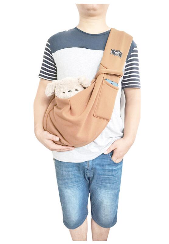 Pet Backpack Dog Bag Go Out Portable Kangaroo Bag Shoulder Diagonal Light Breathable Pet Bag