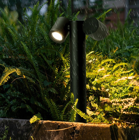 Luz LED impermeable para exteriores para césped, luz moderna para jardín y jardín