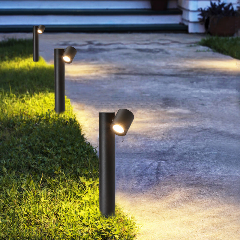 Luz LED impermeable para exteriores para césped, luz moderna para jardín y jardín