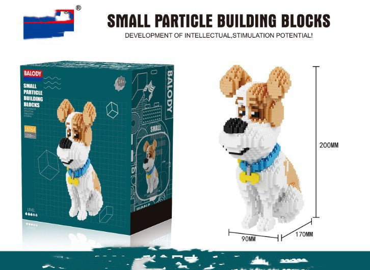 Balody 16036 Diamond Building Blocks Pet Cat Animal Dog