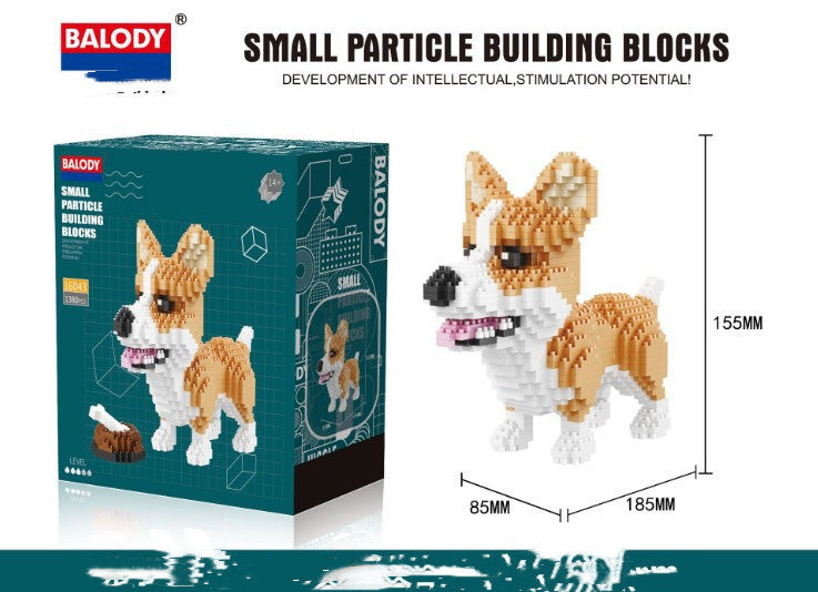 Balody 16036 Diamond Building Blocks Pet Cat Animal Dog