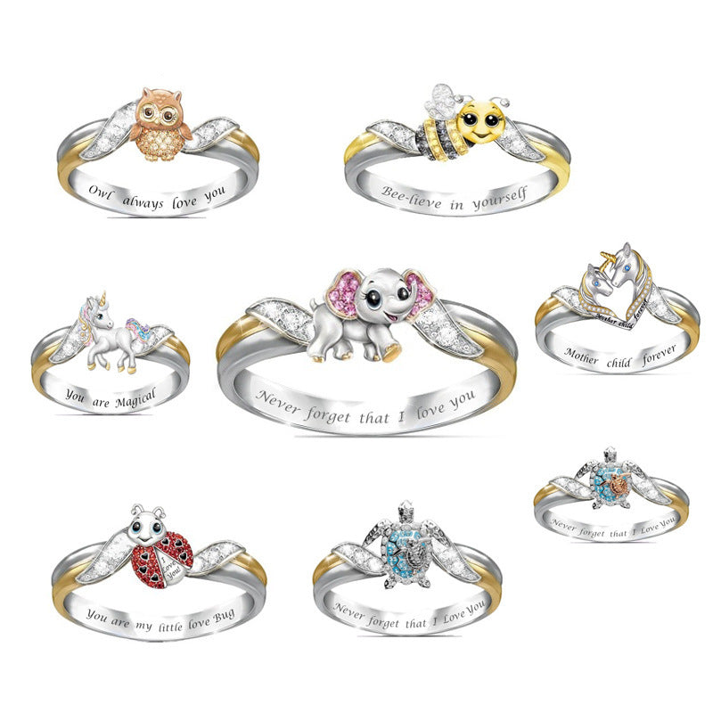 Bague série animaux