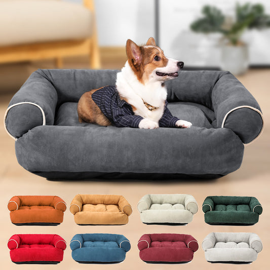 Sofá cama para perros, saco de dormir, perrera, gato, cachorro, sofá cama, casa para mascotas, cojín para camas cálidas de invierno