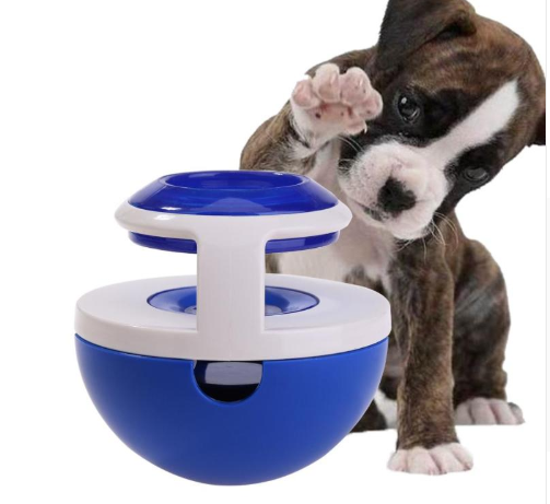 Dog tumbler leaking food ball educational toy slow food large dog to relieve stuffy pet Teddy intelligence toy