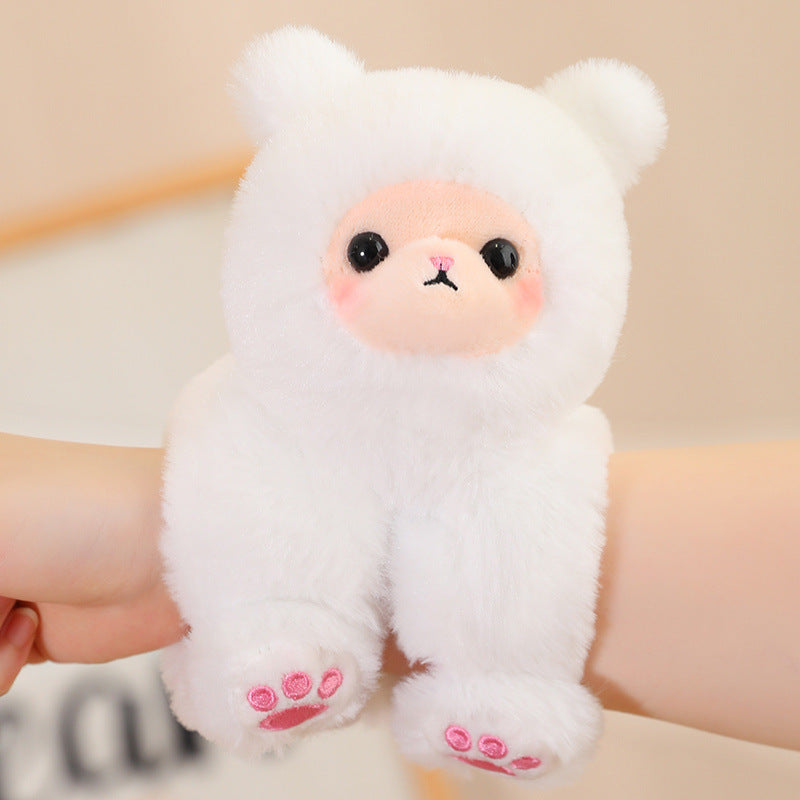 Cute Animal Doll Plush Toys Pop Hand Ring Children's Cartoon Accessories Gift