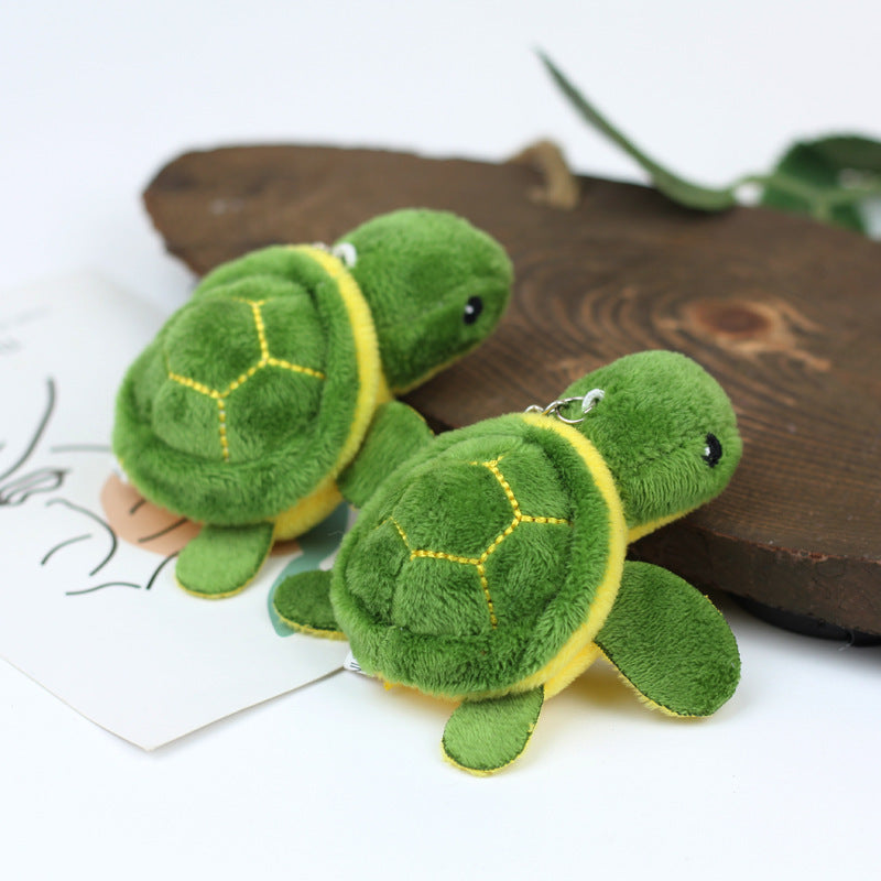 Mini tortue en peluche de petite taille