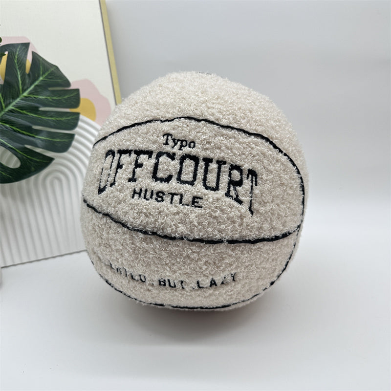 Basketball Pillow Plush Doll