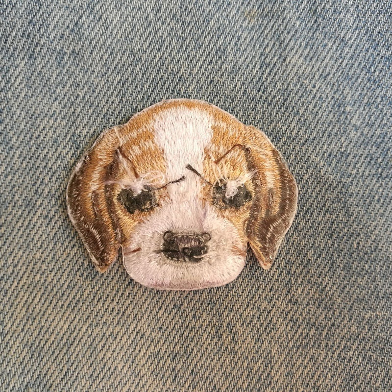 Animal head patch