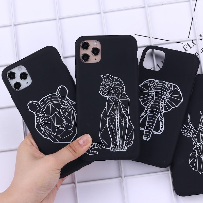 Animal line phone case