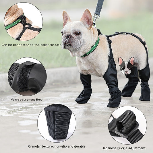 Zapatos para perros y mascotas, productos impermeables para mascotas Four Seasons