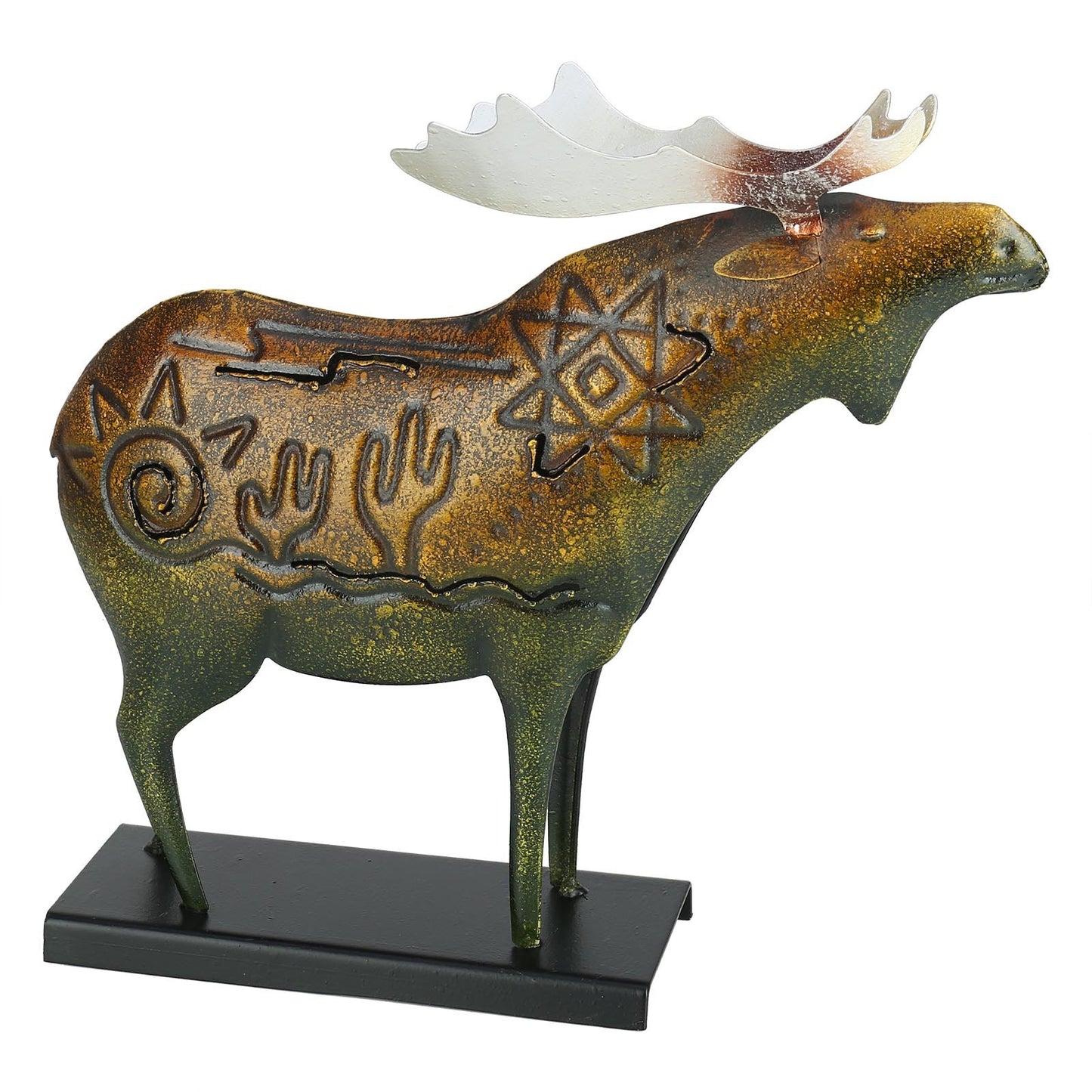 American Totem Animal Cow Bear Deer Decoration Iron Crafts Metal Home Metal Decoration