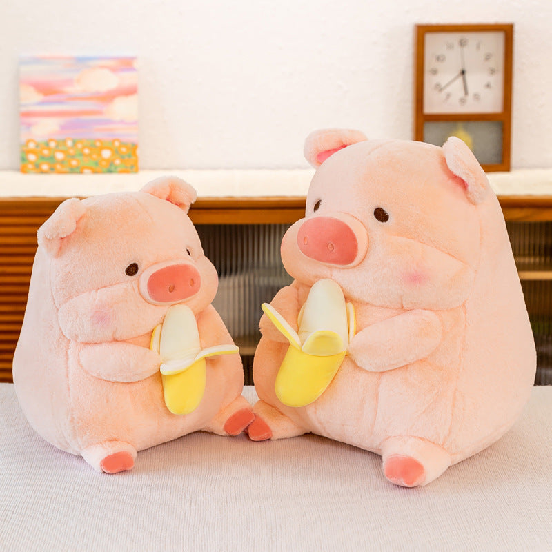 Greedy Banana Pig-shaped Plush Toy