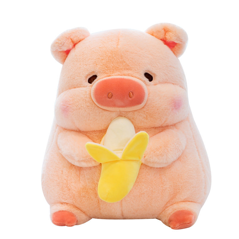 Greedy Banana Pig-shaped Plush Toy