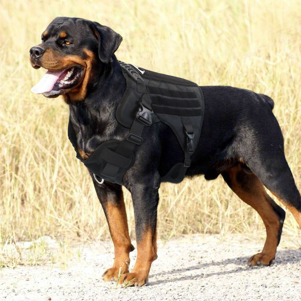 Gilet en Nylon hydrofuge, entraînement tactique, sangle de poitrine pour chien de berger allemand, antidéflagrant