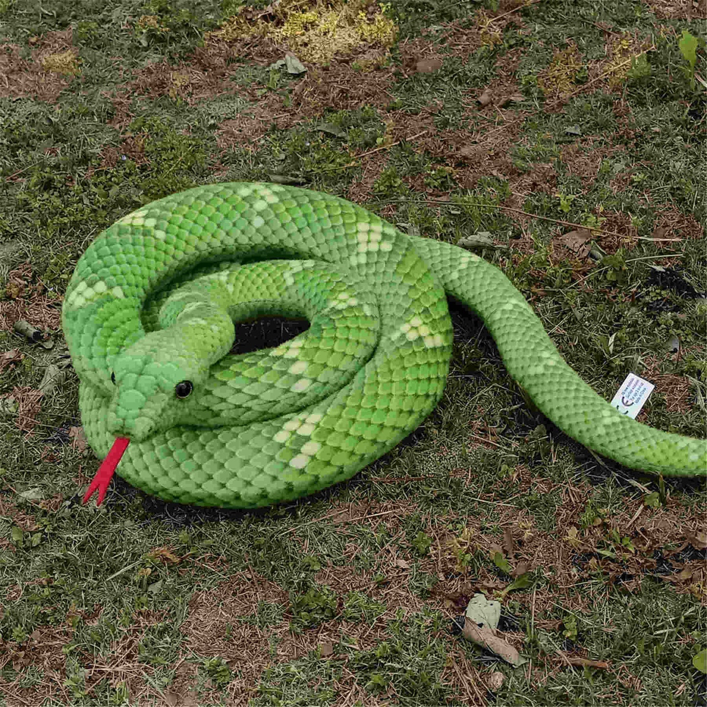 Cartoon Big Snake Plush Toy Large Snake Doll