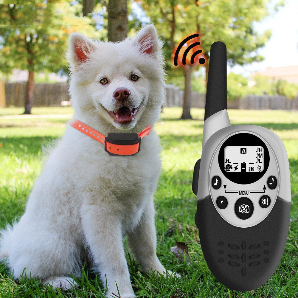 Entraîneur de chien télécommandé intelligent à distance de 1000 m rechargeable