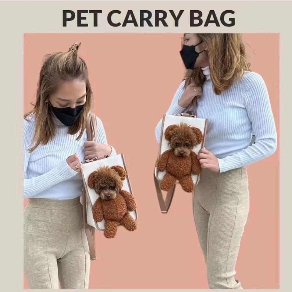 Sac Portable à une épaule pour sortie de chien mignon, sac de grande capacité, produits pour animaux de compagnie