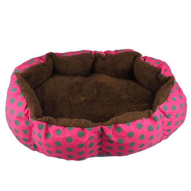 Cama cálida de felpa suave para mascotas, perros, cachorros y gatos