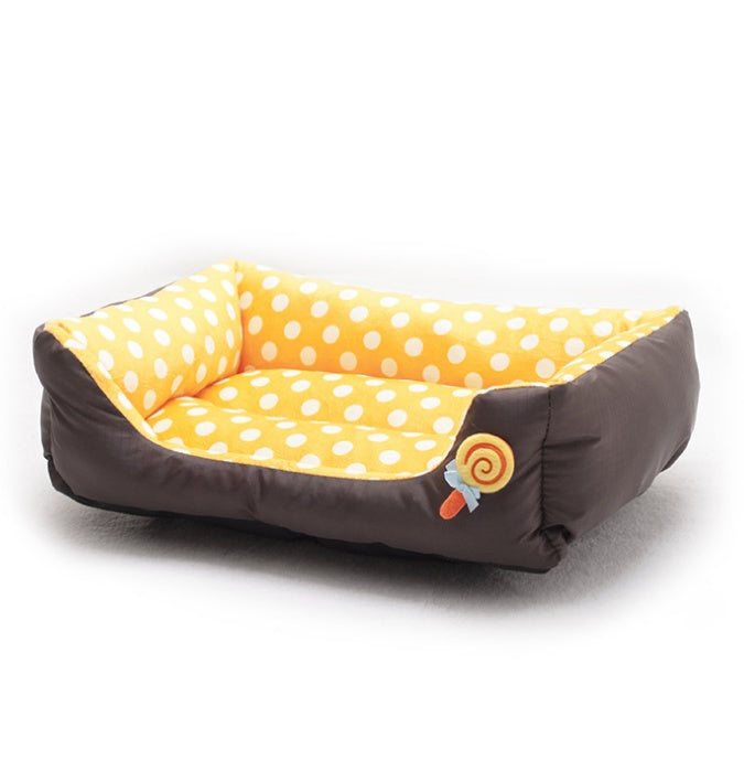 Canapé-lit pour chien et chat Warm Wave, litière pour chat, sucette, niche pour chien Teddy