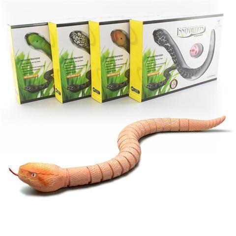 Nouveauté télécommande serpent crotale Animal tour terrifiant méfait jouet