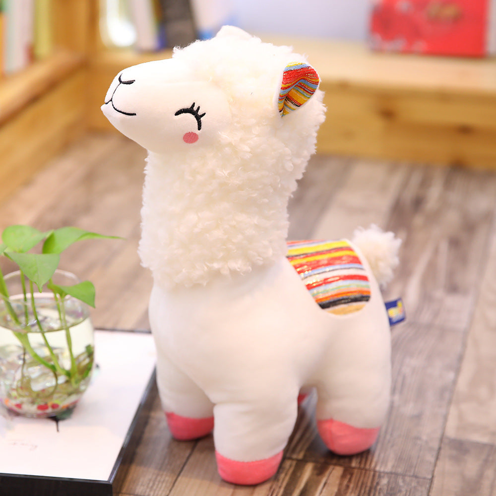 Alpaca Llama Plush Toy Doll Animal Stuffed Animal Dolls