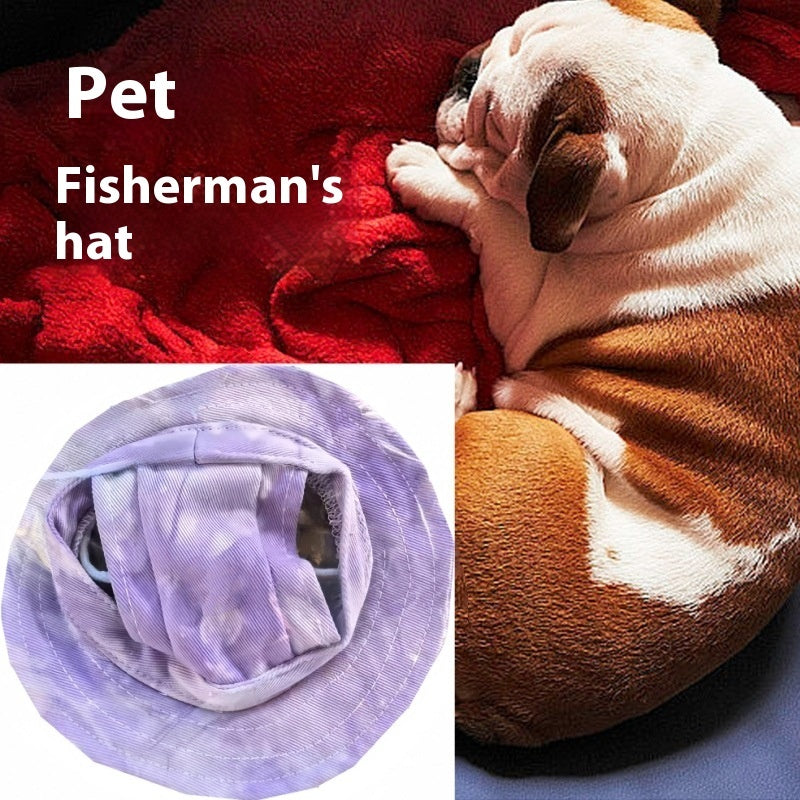 Sombrero de verano para perros y gatos, sombrero de cubo transpirable resistente al desgaste