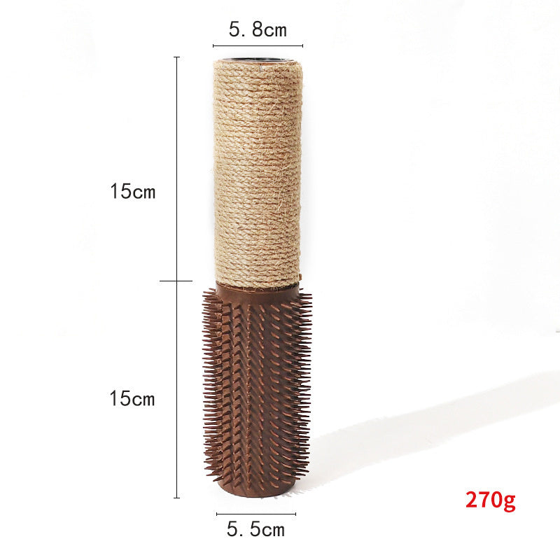 Rascador de sisal para gatos Dispositivo para rascar la cara Dispositivo para rascar el juguete de sisal