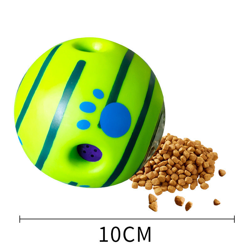 Dog Toy Rolling Sounding Leaking Food Ball Inflated Ego Ball Giggle Ball Biting And Leaking Food Sounding Ball