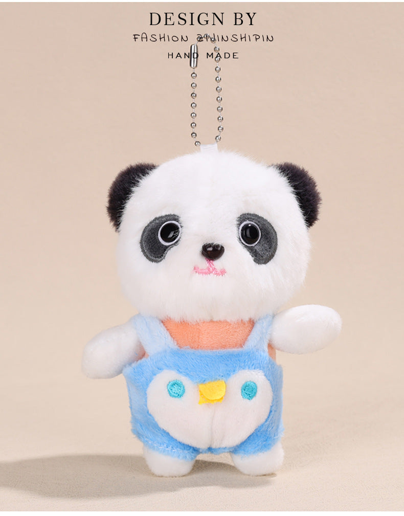 Jouet en peluche pendentif petit panda mignon