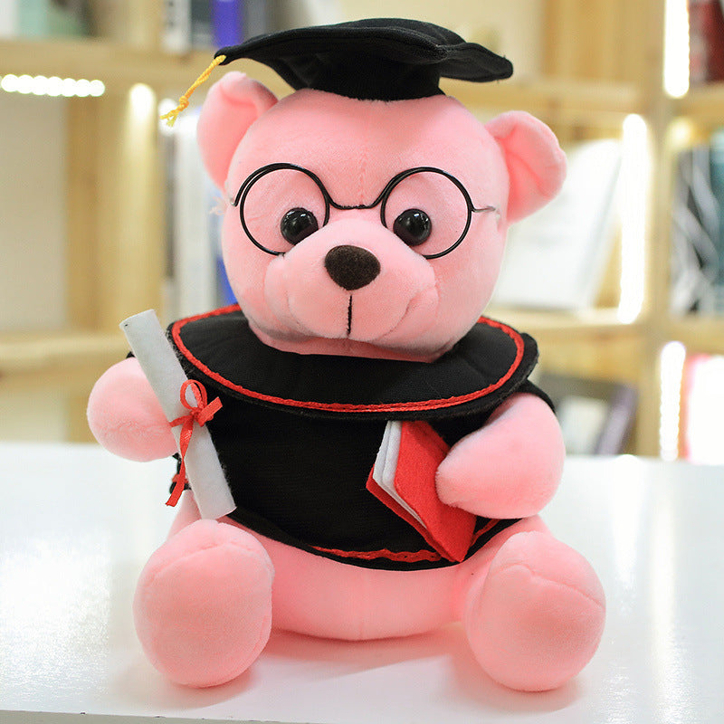 Muñeco de peluche Doctor Bear graduado