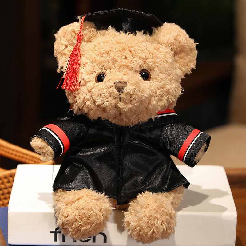 Gown Of Doctor Degree Teddy Bear Doll Plush Toys