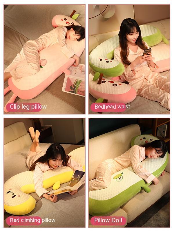 Fruit Strip Pillow Doll Plush Toy