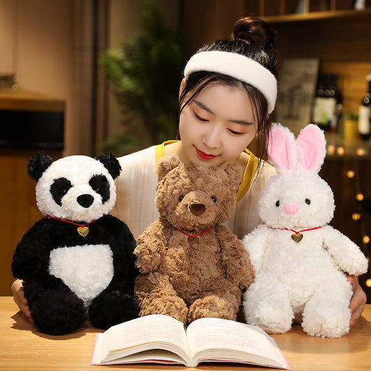 Cute Stay Cute Animal Panda Rabbit Doll Plush Toys