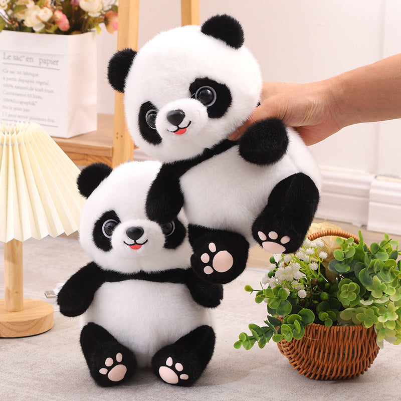 Jouets en peluche mignons de poupée de panda