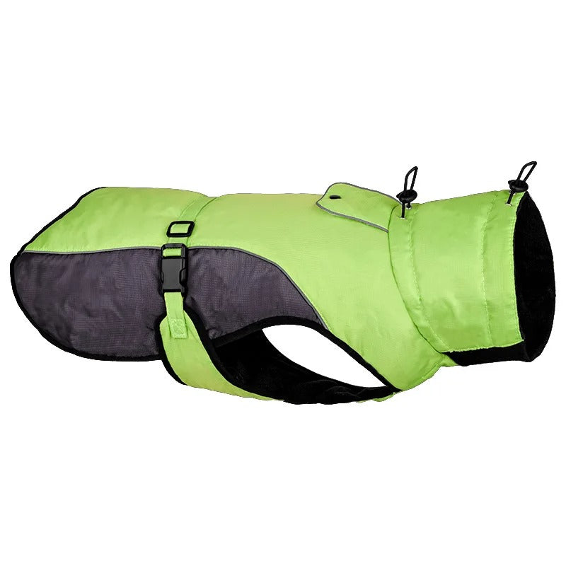 Abrigo ajustable para perros Sprint Ropa impermeable para mascotas al aire libre