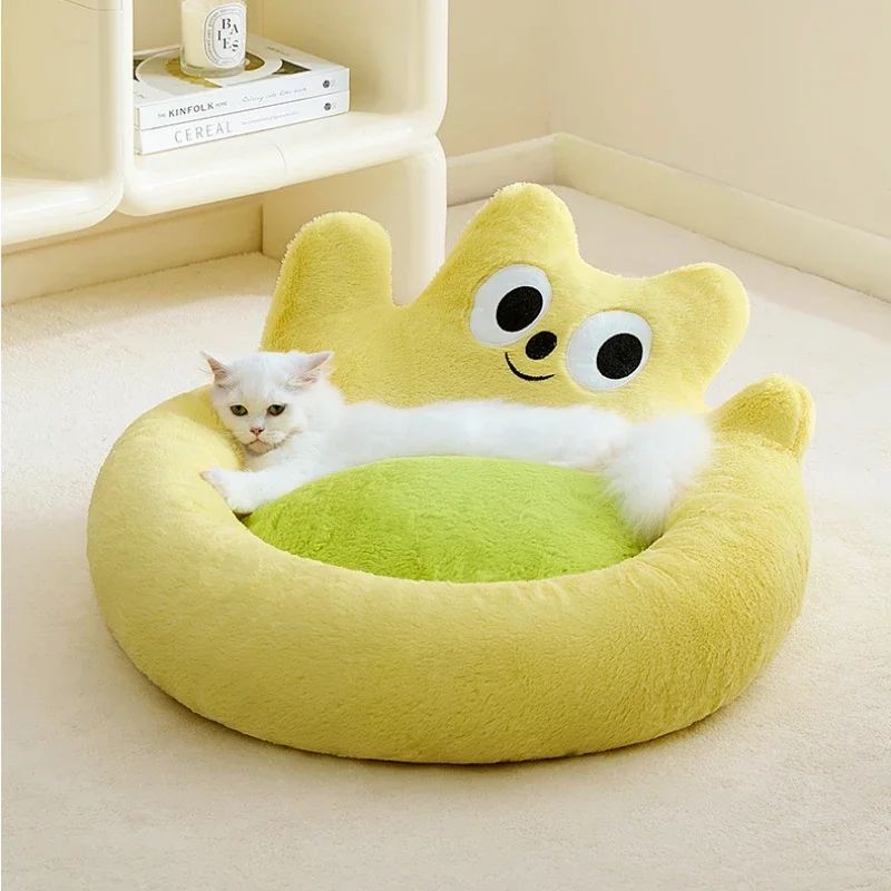 Autumn And Winter New Product Cat Nest Pet All Seasons Universal Warm Cat Cushion Bed Sofa Pet Supplies Puppy Accessories