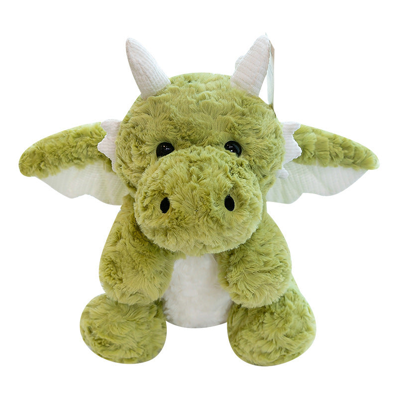 Juguete de peluche transfronterizo, pequeño muñeco de dinosaurio lindo, almohada de compañero para dormir para niños