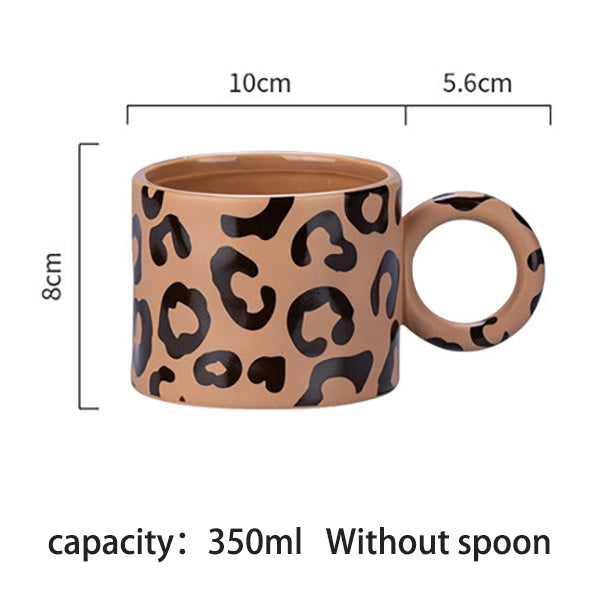 Taza De Café Animal Hogar Lindo Cerámica