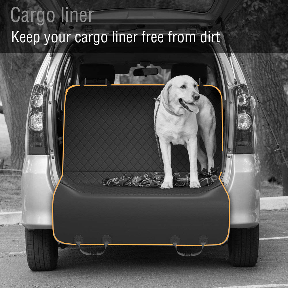 Waterproof Car Pet Kennel Rear Seat Cushion