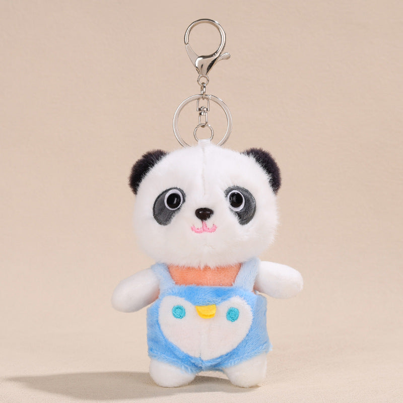 Jouet en peluche pendentif petit panda mignon