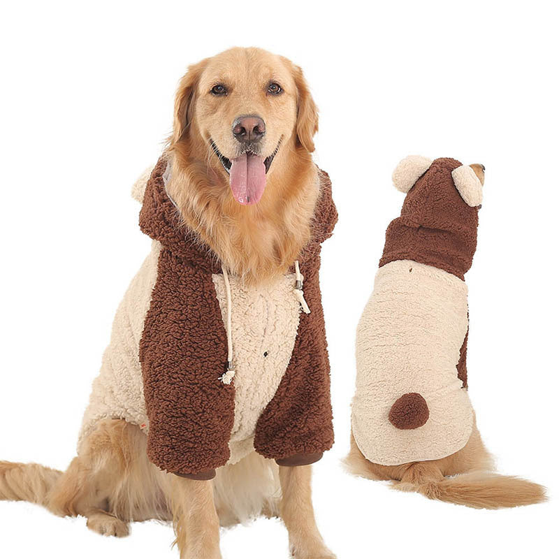 Costume d'hiver à quatre pattes pour chien Labrador