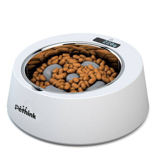 Bol de pesée intelligent pour chien