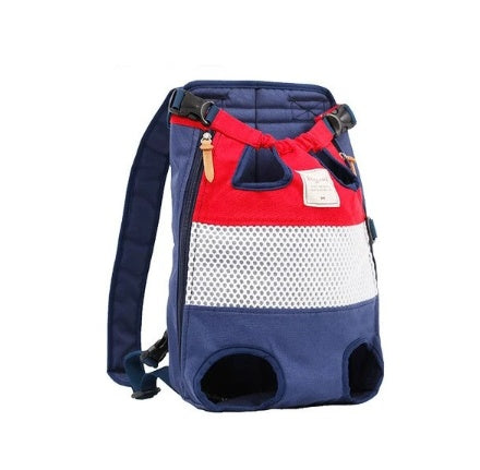 Mochila delantera para transportar perros y gatos