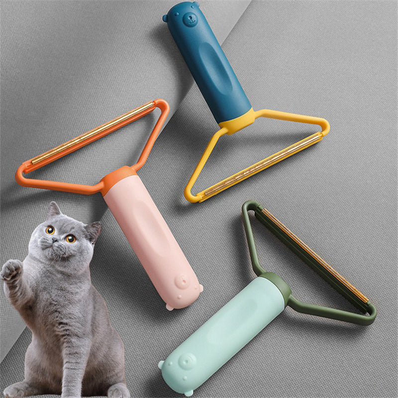 Sofa Clothes Cleaning Lint Brush Pet Hair Remover Brush Manual Lint Roller Fuzz Fabric Shaver Brush Tool Portable Lint Remover